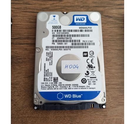 2.5" 500GB WD5000LPVX