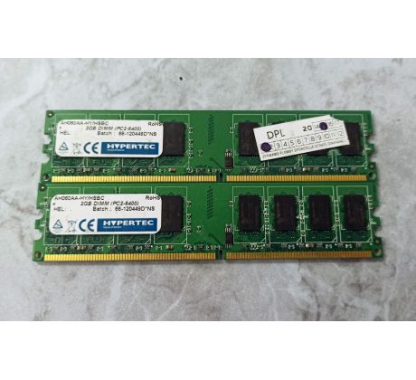 DDR2 4GB /2x 2GB/ 800MHz Hypertec