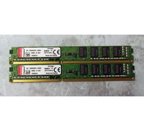 DDR3 8GB /2x 4GB/ 1600MHz Kingston