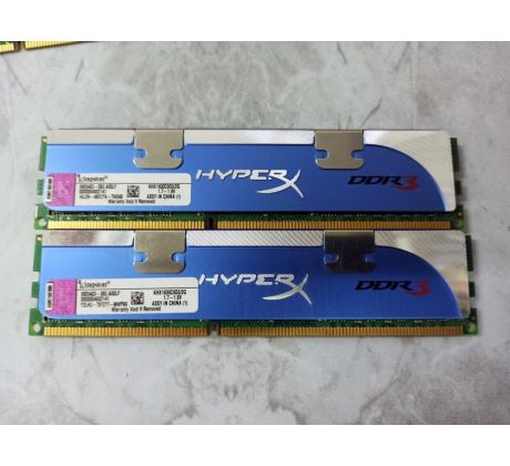 DDR3 4GB /2x 2GB/ 1600MHz Kingston HyperX