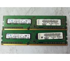 DDR3 4GB /2x 2GB/ 1066MHz Samsung