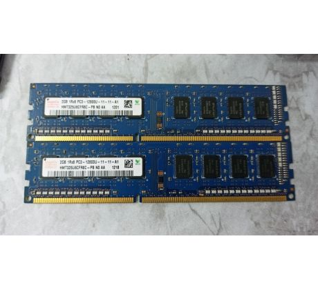 DDR3 4GB /2x 2GB/ 1600MHz hynix